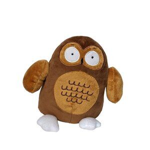 Kane Miller This Is Owl Brown Bird Plush 7.5"